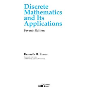 Discrete mathematics and its applications (7th Edition)