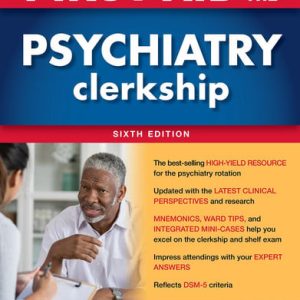 First aid for the psychiatry clerkship (6th Edition)