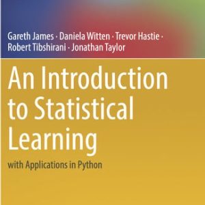 An introduction to statistical learning: with applications in Python (1st Edition)